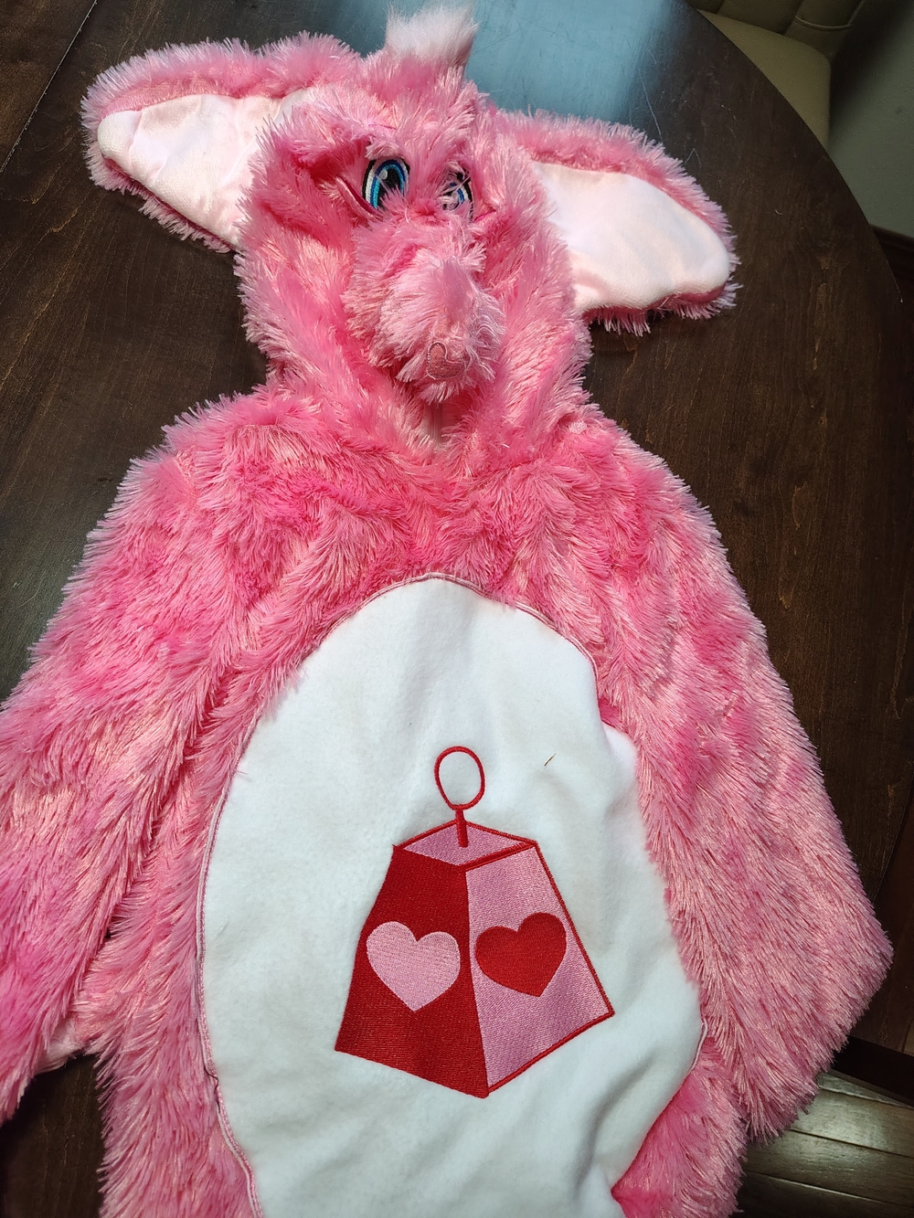 Pink Care bears Lotsa Heart Elephant Child Costume